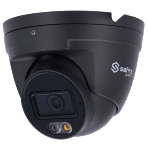 Safire Smart - Cámara Turret IP gama I1 AI Avanzada y DualLight - Resolución 4 Megapíxel (2688x1520) - Lente 2.8 mm | Audio | IR 30m & WL 30m - AI Avanzada:Perimetral