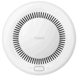 Aqara Sensor Detector de Humo - Sensor fotoeléctrico - Zigbee 3.0  - Requiere AQARA HUB - Batería hasta 10 años de duración - Soporta Apple Homekit