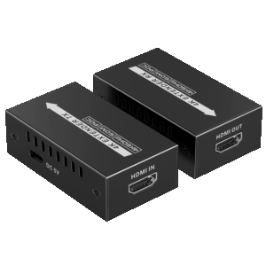Extensor de señal HDMI - Alcance 60 m - Resolución 4K - Permite conexiones 1:1