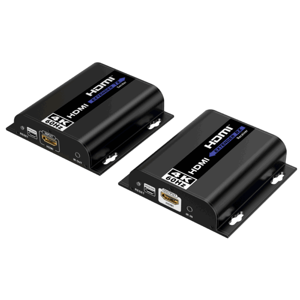 Extensor de señal HDMI - Alcance 120 m - Resolución 4K - Permite conexiones 1:M