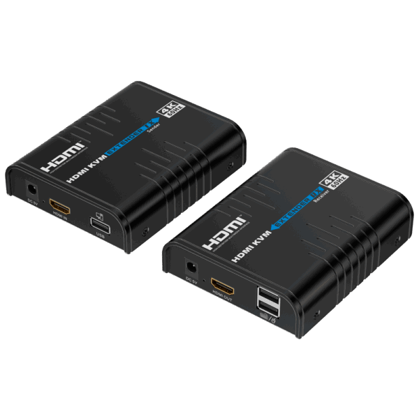 Extensor de señal HDMI - Alcance 120 m - Resolución 4K - Permite conexiones 1:M