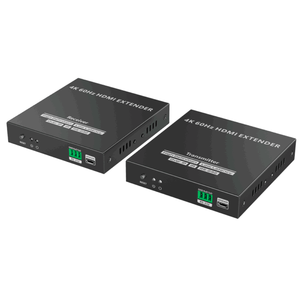 Extensor de señal HDMI - Alcance 120 m - Resolución 4K - Permite conexiones 1:M