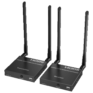 Extensor inalámbrico de señal HDMI - Alcance 50 m - Resolución 4K - Permite conexiones 1:1