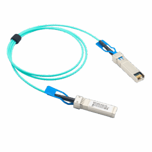 Cable de conexión directa SFP28 - Velocidad 25Gbps - Modulos SFP28 en ambos extremos - Ideal para Stacking entre Switches - 1 Metros de Longitud - Cable Óptico