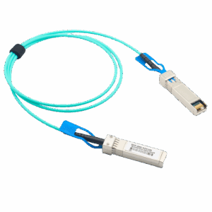 Cable de conexión directa SFP28 - Velocidad 25Gbps - Modulos SFP28 en ambos extremos - Ideal para Stacking entre Switches - 5 Metros de Longitud - Cable Óptico