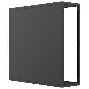 Soporte de suelo modular videowall - Compatible con UV-MW-A46-B1-E - Acero y chapa