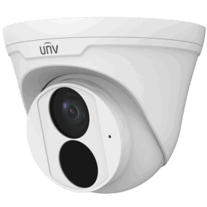 Cámara Turret IP Uniview - Gama EasyStar - 5MP | Lente 2.8 mm - IR 30 m | WDR 120 dB | MicroSD 512 GB | ANR - Cruce de línea | Intrusión - PoE | UMD | SIP | IP67 - Micrófono