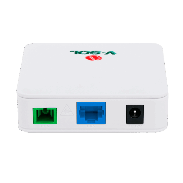 V-SOL ONT XPON - 1x PON  1x LAN RJ45 10/100/1000/2500 Mbps  - Ideal para FTTH doméstico y empresarial