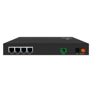 V-SOL - 1*XPON+4GE(PoE+) ONU - 4x RJ45 10/100/1000Mbps PoE+/PoE