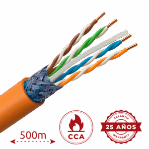 UNIVIEW Uniview cable F/FTP UV-FTP6A-500-BC23AWG-DCA-R-O