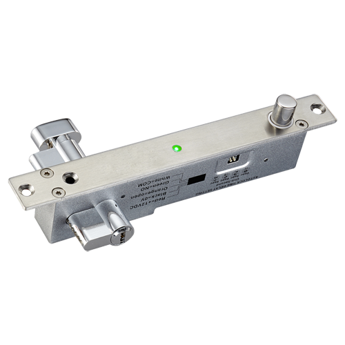 Cerradura de seguridad electromecánica - Modo apertura Fail Secure (NO) - Fuerza de retención 1000 Kg - Sensor de estado puerta - Autocierre programable - Cilindro Euro incluido con llaves