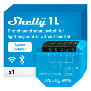 SHELLY Shelly 1L Gen3WiFi SH-1L-GEN3 WiFi