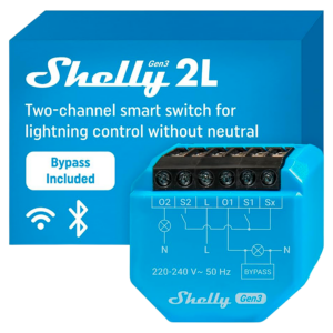 SHELLY Shelly 2L Gen3WiFi SH-2L-GEN3 WiFi