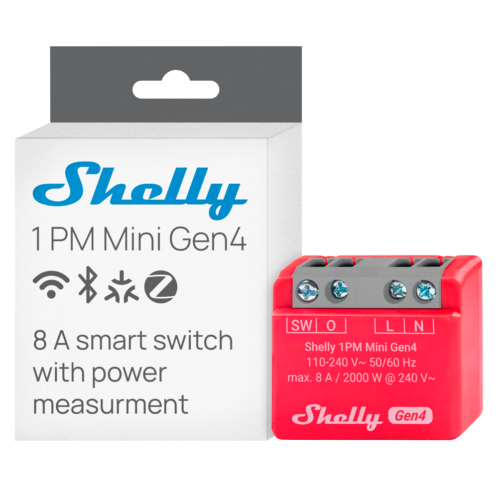 SHELLY Shelly 1PM Mini SH-SL-1PM-MINI-GEN4 WiFi