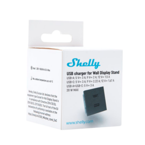 SHELLY Shelly USB charger SH-WALL-DISPLAY-USB-B