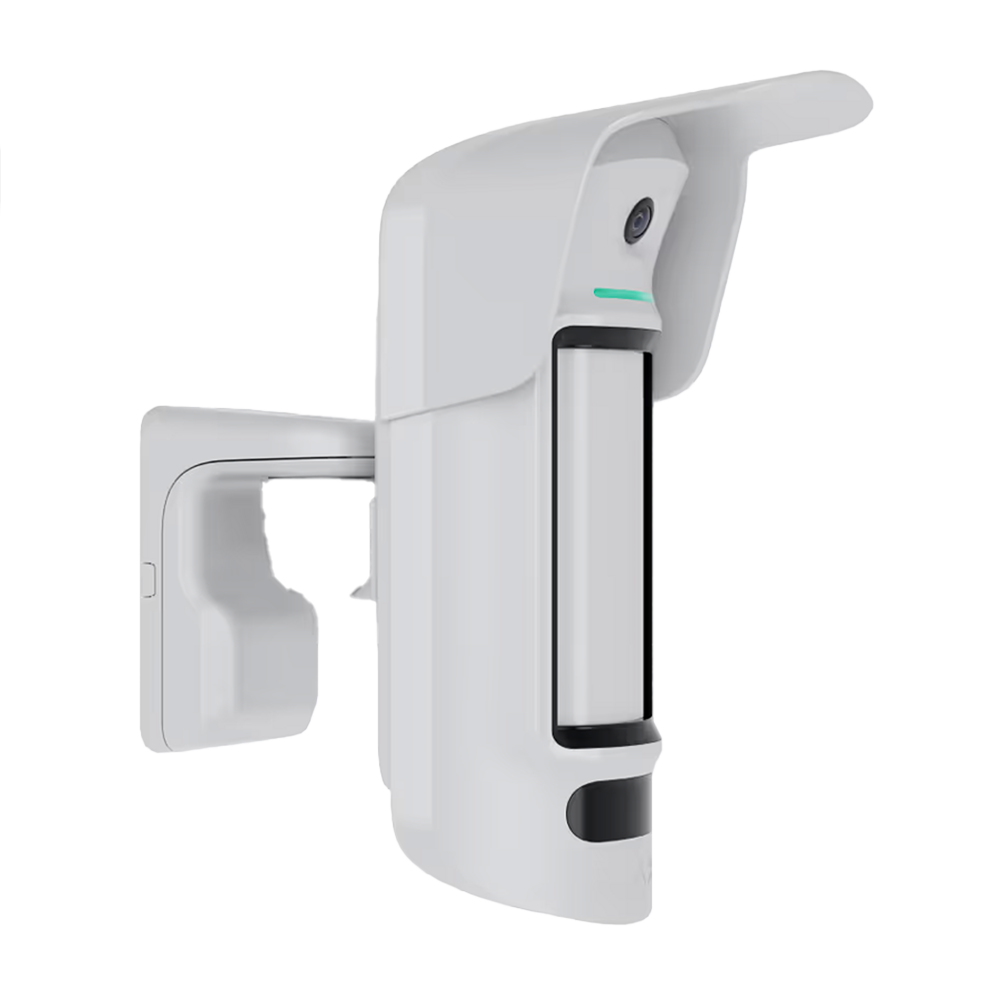 detalle1 Fotodetector exterior con petición de imagen<br />
Doble tecnología: PIR y microondas banda K<br />
Gestor de privacidad / Sensor antimasking<br />
Hasta 5 imágenes por detección<br />
Instalación en altura 2~4 m<br />
Soporte giratorio incluido