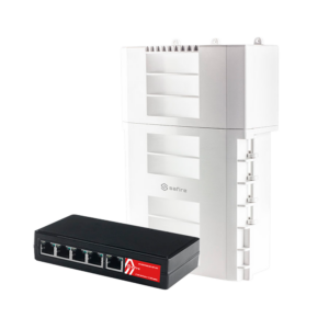 SAFIRE Safire Extensor PoE SF-POEXT5GE1GE-1BT-OUT PoE