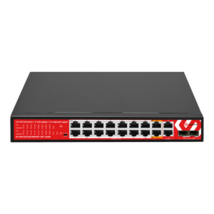 SAFIRE switch PoE SF-SW16FE2GE2MGSFP-2BT-240W PoE