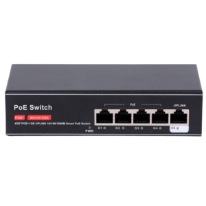Cctv & Alarmas switch PoE SW4GE1GE-65W PoE 4G