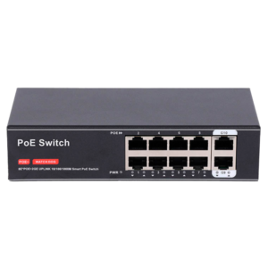 Cctv & Alarmas switch PoE SW8FE2GE-100W PoE