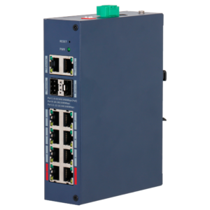 X-SECURITY switch PoE XS-SWI1208HIPOE-MGF-110-DIN PoE