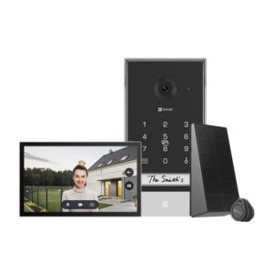 Videoportero doméstico inteligente Con energía solar Conexión WiFi