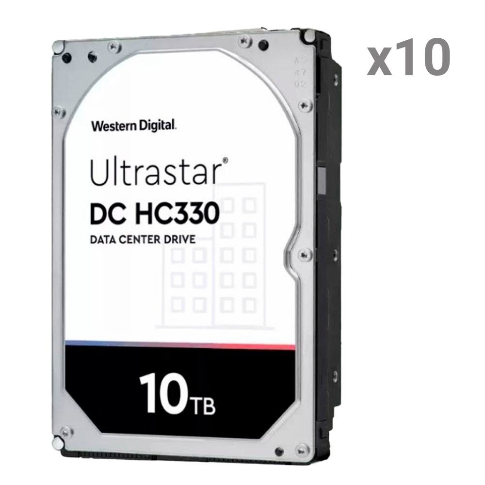 Western Digital Pack de discos duros Western Digital ENTERPRISE 10xHD10TB-ENTERPRISE