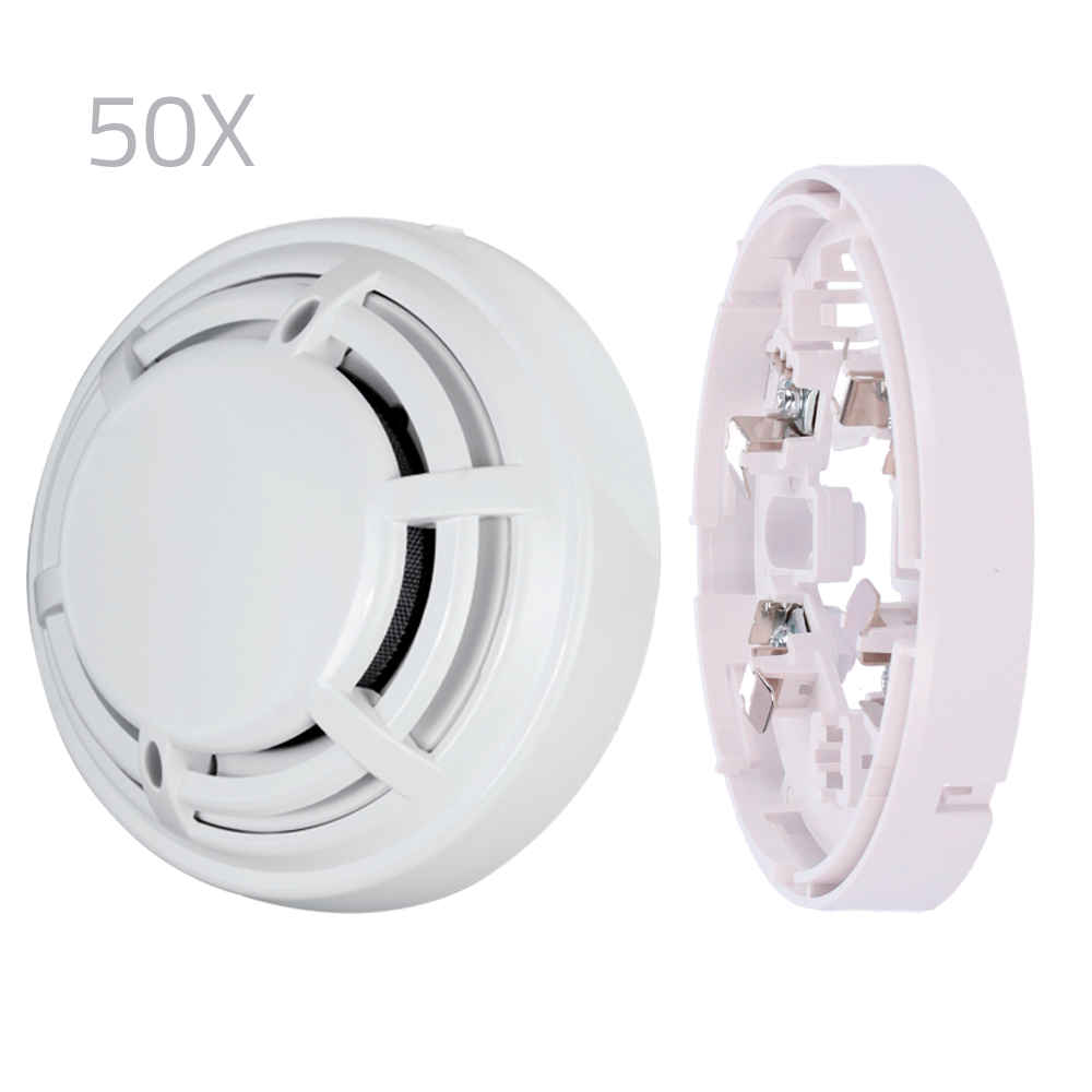 Dmtech Kit 50 detectores ópticos y bases DMTech 50XKIT-DMT-OPTICAL