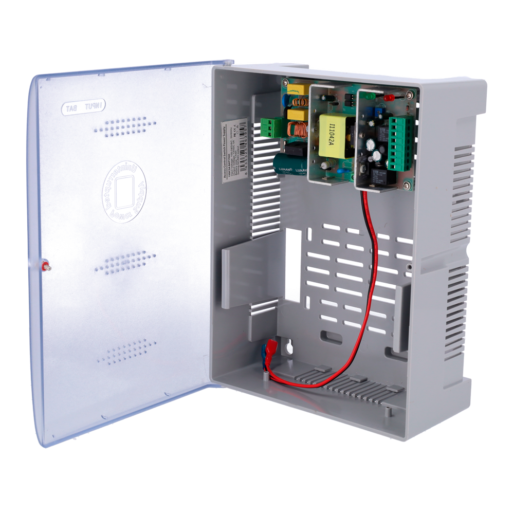 CCTV & Alarmas Alimentador para control de acceso AC-12DC5A-BAT17AH-P