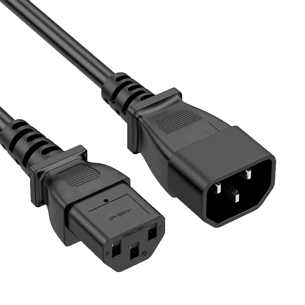 CCTV & Alarmas Cable de alimentacion Para CPU AC-C14-C13