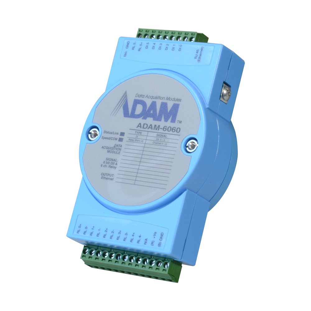 CCTV & Alarmas Módulo de adquisición y control de datos ADAM-6060-B