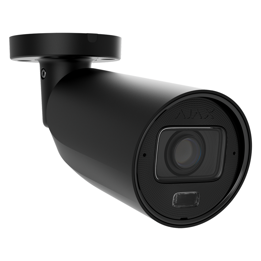 Ajax Cámara IP Bullet 5 Mpx Ajax 1/2.7" Progressive Scan CMOS color negro 5 MP, 2.8~12 mm AJ-BULLETCAM-5-HLVF-B
