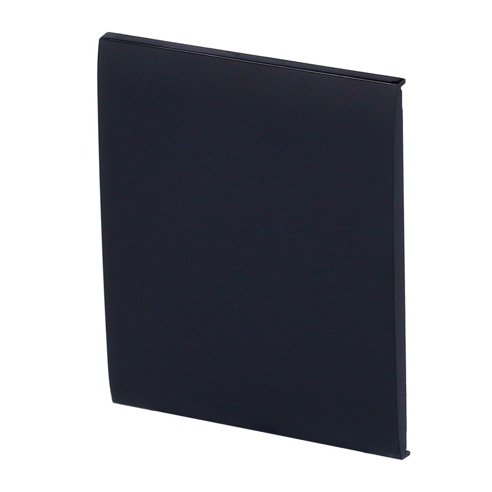 Ajax Panel táctil para interruptor de luz color negro AJ-CENTERBUTTON-1G2W-B