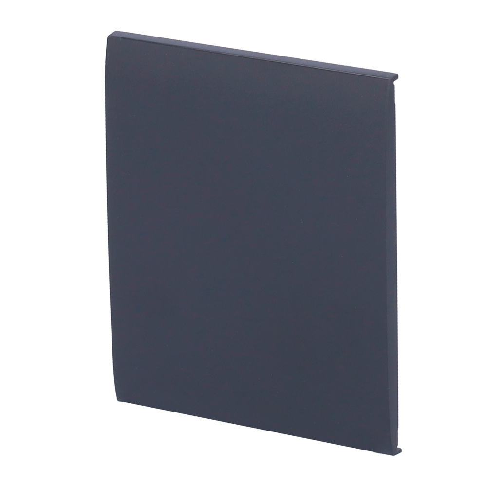 Ajax Panel táctil para interruptor de luz simple color grafito AJ-CENTERBUTTON-1G2W-GRA