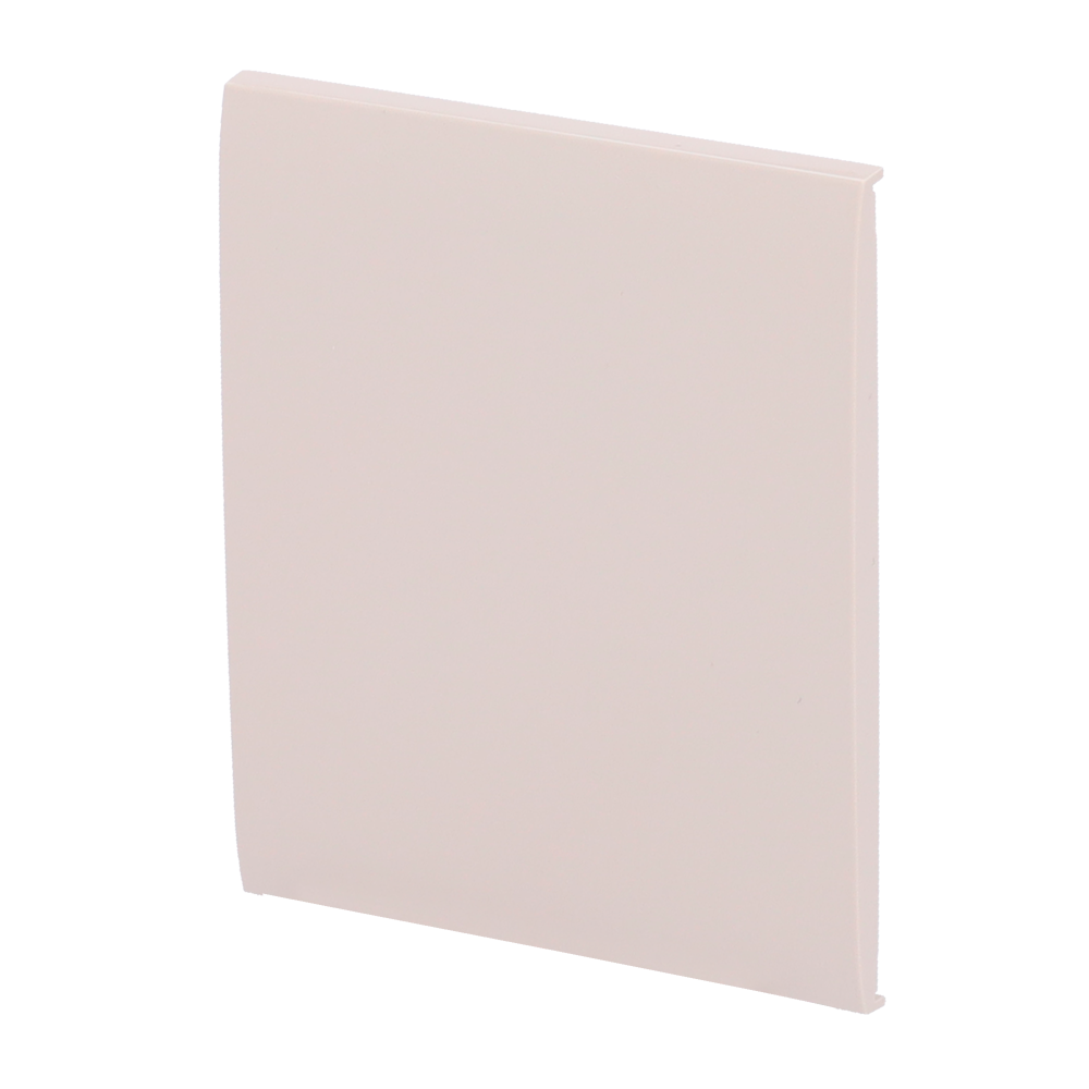 Ajax Panel táctil para interruptor de luz simple color marfil AJ-CENTERBUTTON-1G2W-IVO