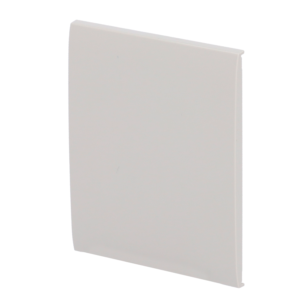 Ajax Panel táctil para interruptor de luz simple color ostra AJ-CENTERBUTTON-1G2W-OYS