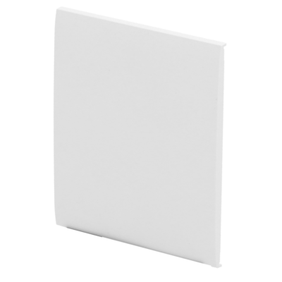 Ajax Panel táctil para interruptor de luz simple color blanco AJ-CENTERBUTTON-1G2W-W