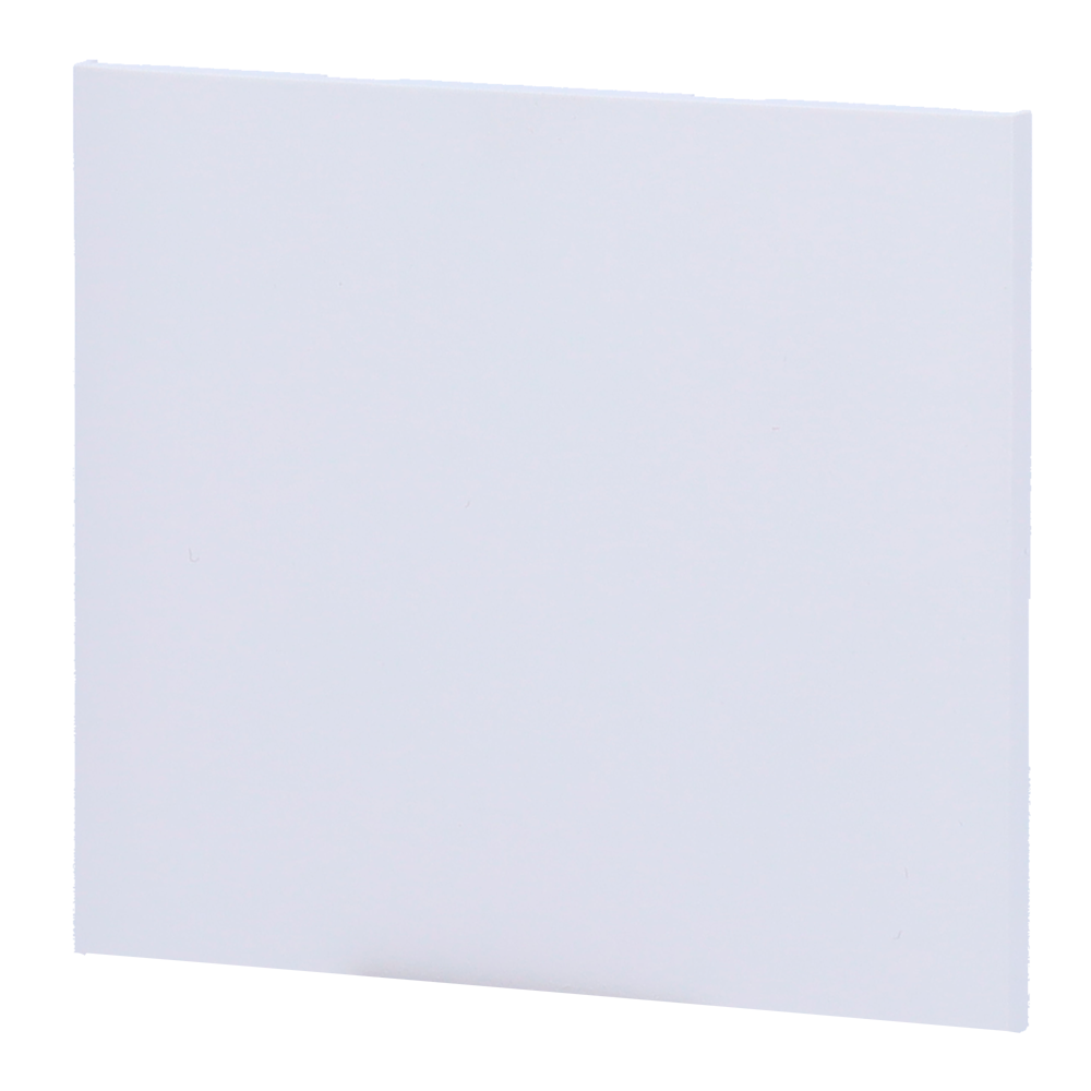 Ajax Panel táctil para interruptor de luz vertical color negro AJ-CENTERBUTTON-1G2W-W-VERT