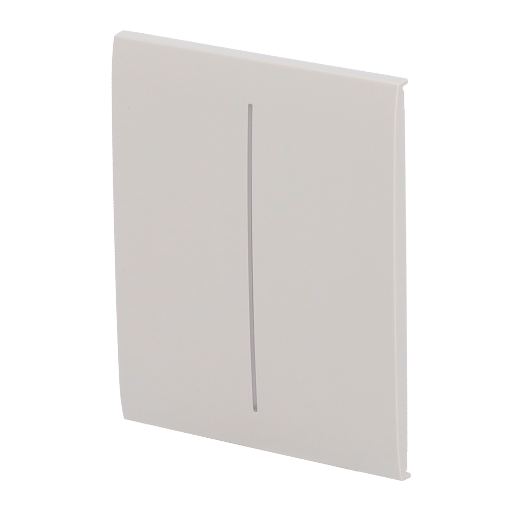 Ajax Panel táctil para interruptor de luz doble color ostra AJ-CENTERBUTTON-2G-OYS