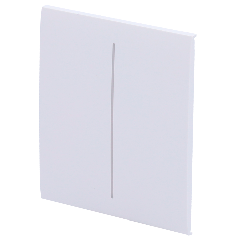 Ajax Panel táctil para interruptor de luz doble color blanco AJ-CENTERBUTTON-2G-W