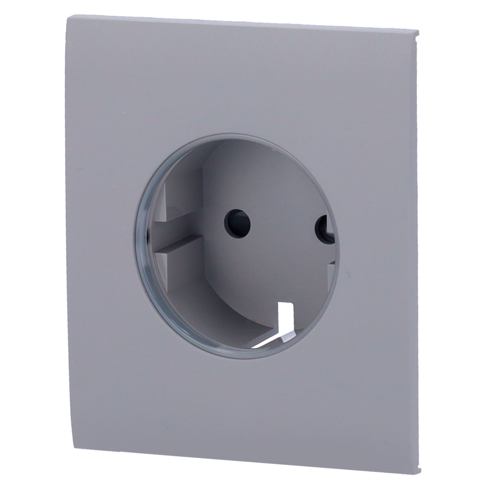 Ajax Tapa central para enchufe inteligente tipo F color gris AJ-CENTERCOVER-SMART-GRE