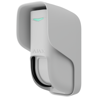 Ajax Detector PIR exterior tipo cortina color blanco AJ-CURTAINOUTDOOR-W