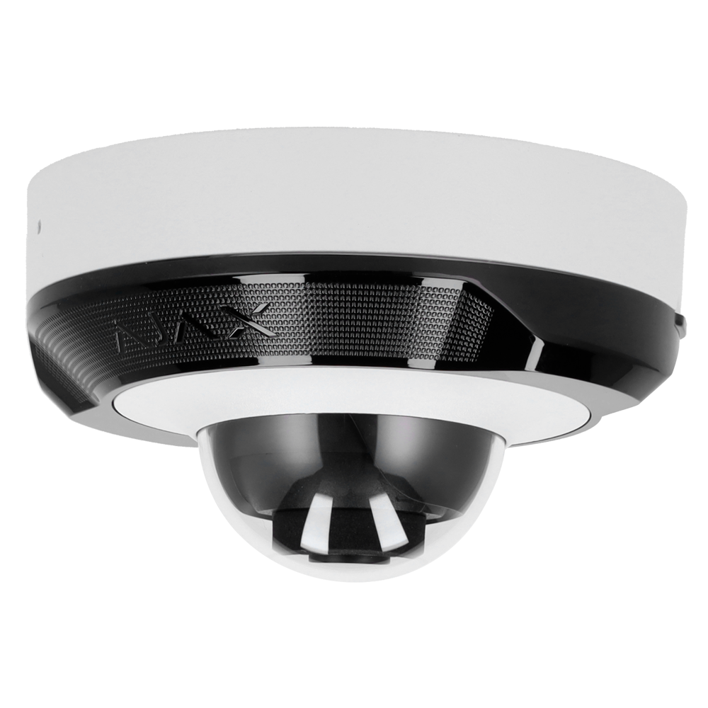 Ajax CCTV Cámara IP 5 Megapixel Ajax Progressive Scan CMOS color blanco 5 MP, 4 mm AJ-DOMECAM-MINI-5-0400-W