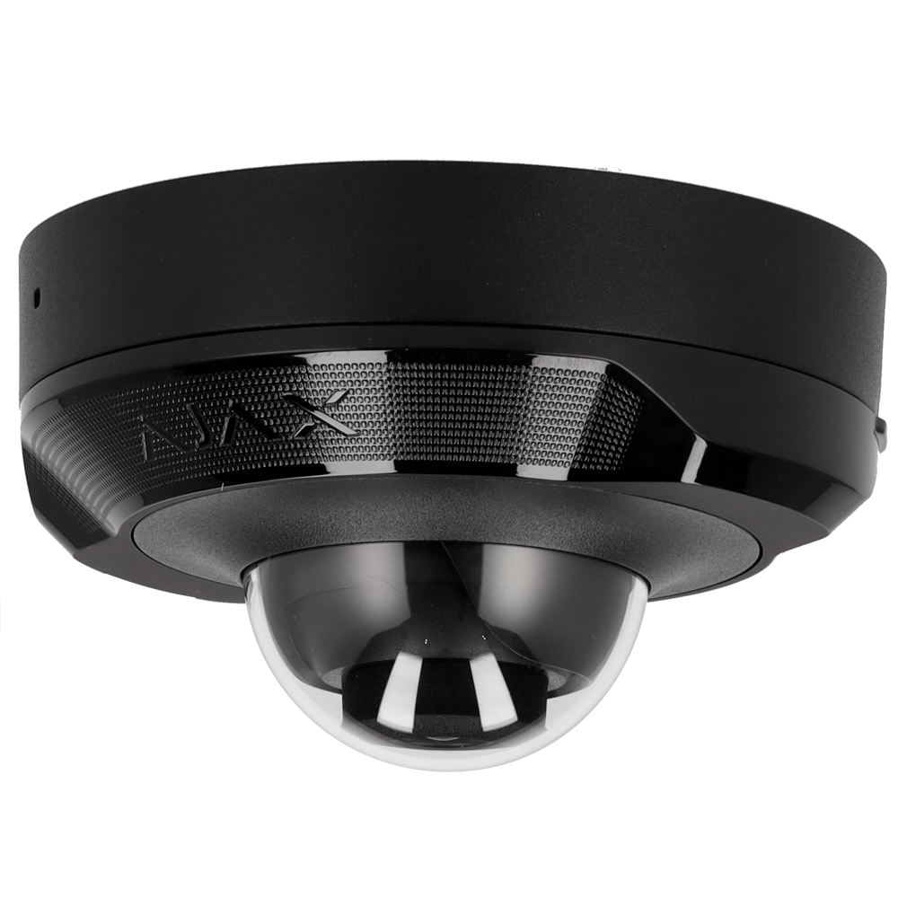 Ajax CCTV Cámara IP 5 Megapixel Ajax Progressive Scan CMOS color negro 5 MP, 2.8 mm AJ-DOMECAM-MINI-5-B