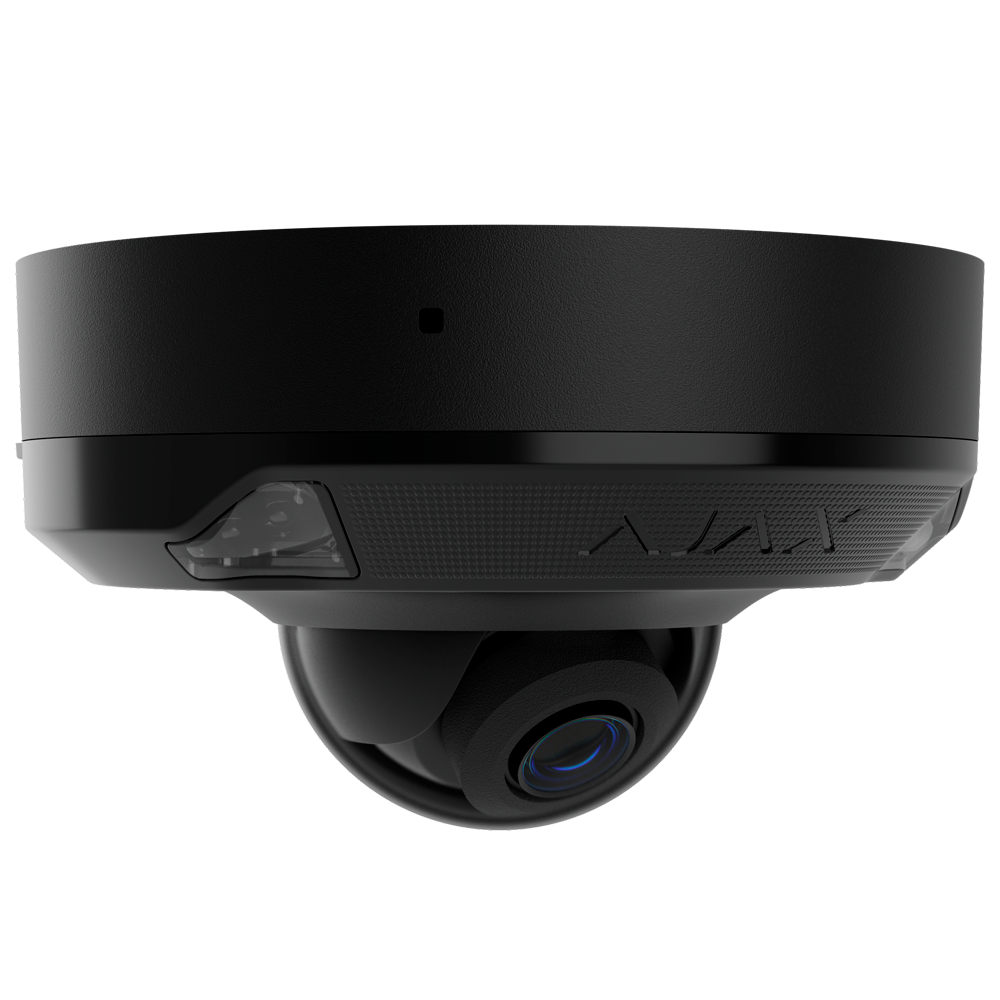 Ajax CCTV Cámara IP 5 Megapixel Ajax 1/2.8" Progressive Scan CMOS color negro 5 MP, 2.8 mm AJ-DOMECAM-MINI-5-HL-B