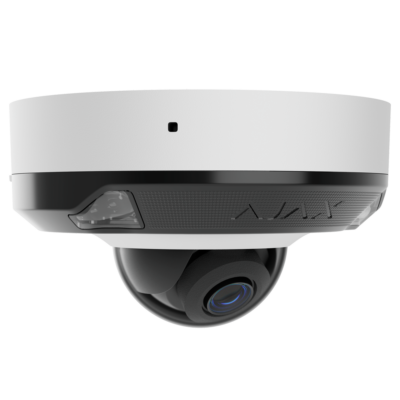 Ajax CCTV Cámara IP 8 Megapixel Ajax 1/2.8" Progressive Scan CMOS color blanco 8 MP, 4 mm AJ-DOMECAM-MINI-8-0400-HL-W