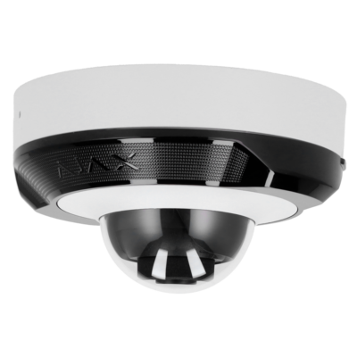 Ajax CCTV Cámara IP 8 Megapixel Ajax Progressive Scan CMOS color blanco 8 MP, 2.8 mm AJ-DOMECAM-MINI-8-W
