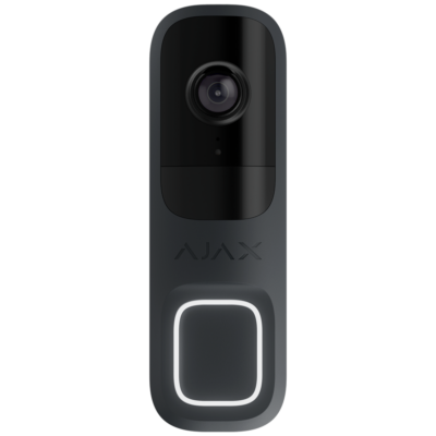 Ajax Doorbell 4 MP con IA integrada color grafito AJ-DOORBELL-4-GRA