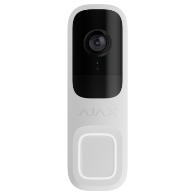 Ajax Doorbell 4 MP con IA integrada color blanco AJ-DOORBELL-4-W