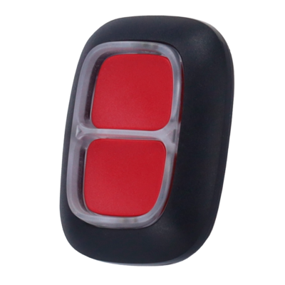 Ajax Doble botón de pánico Grado 2 color negro AJ-DOUBLEBUTTON-B